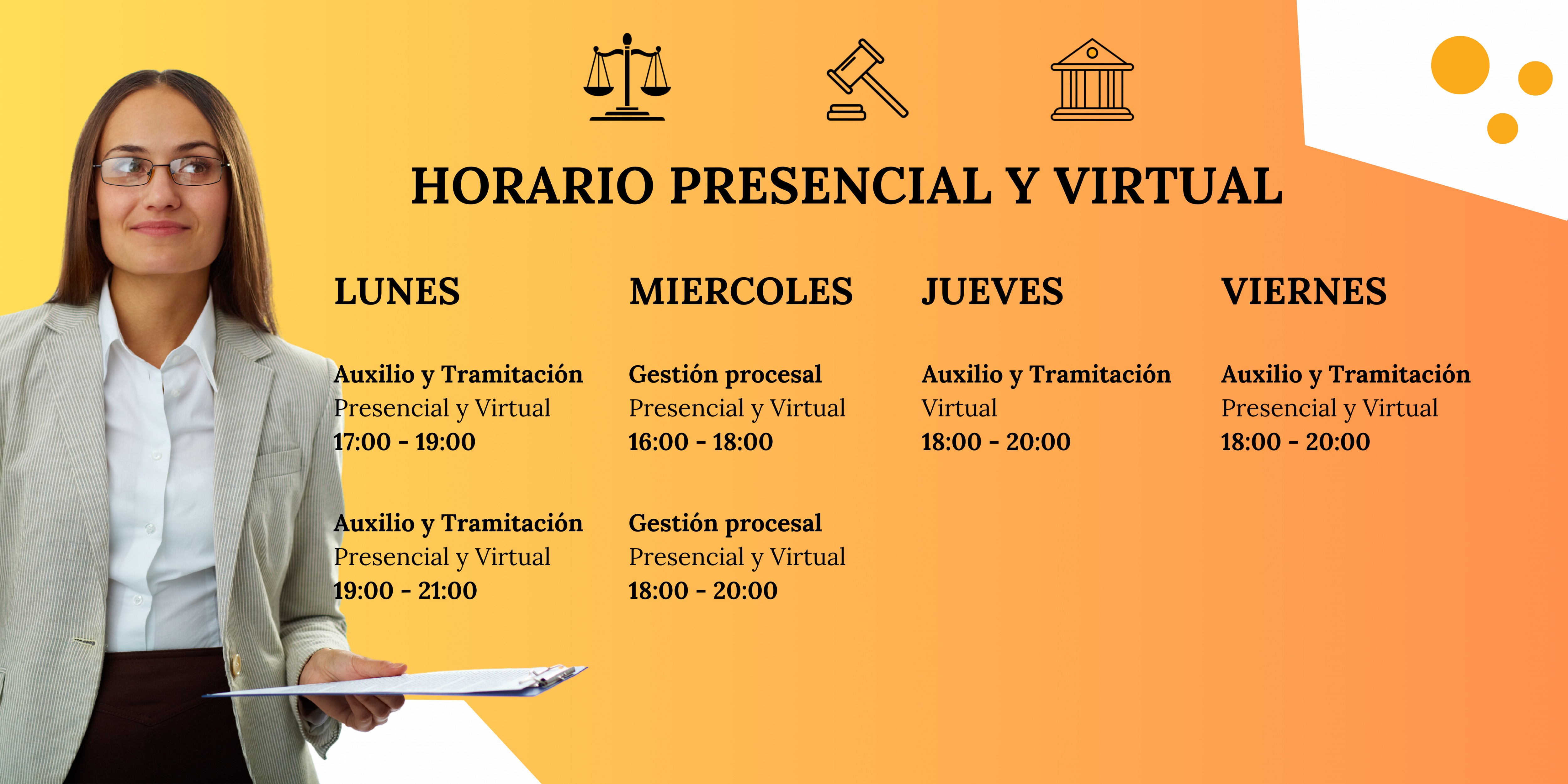 HORARIOS